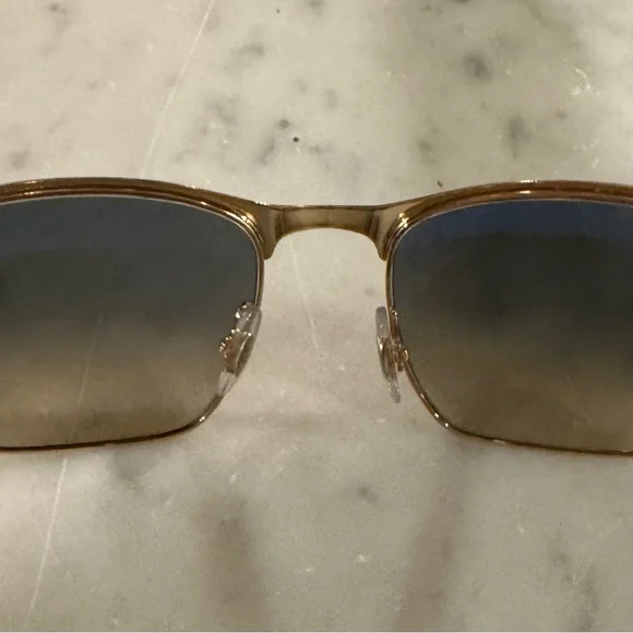 NEW Ray Ban Chromance Sunglasses Model #RB3686 Black on Gold  display picture 1